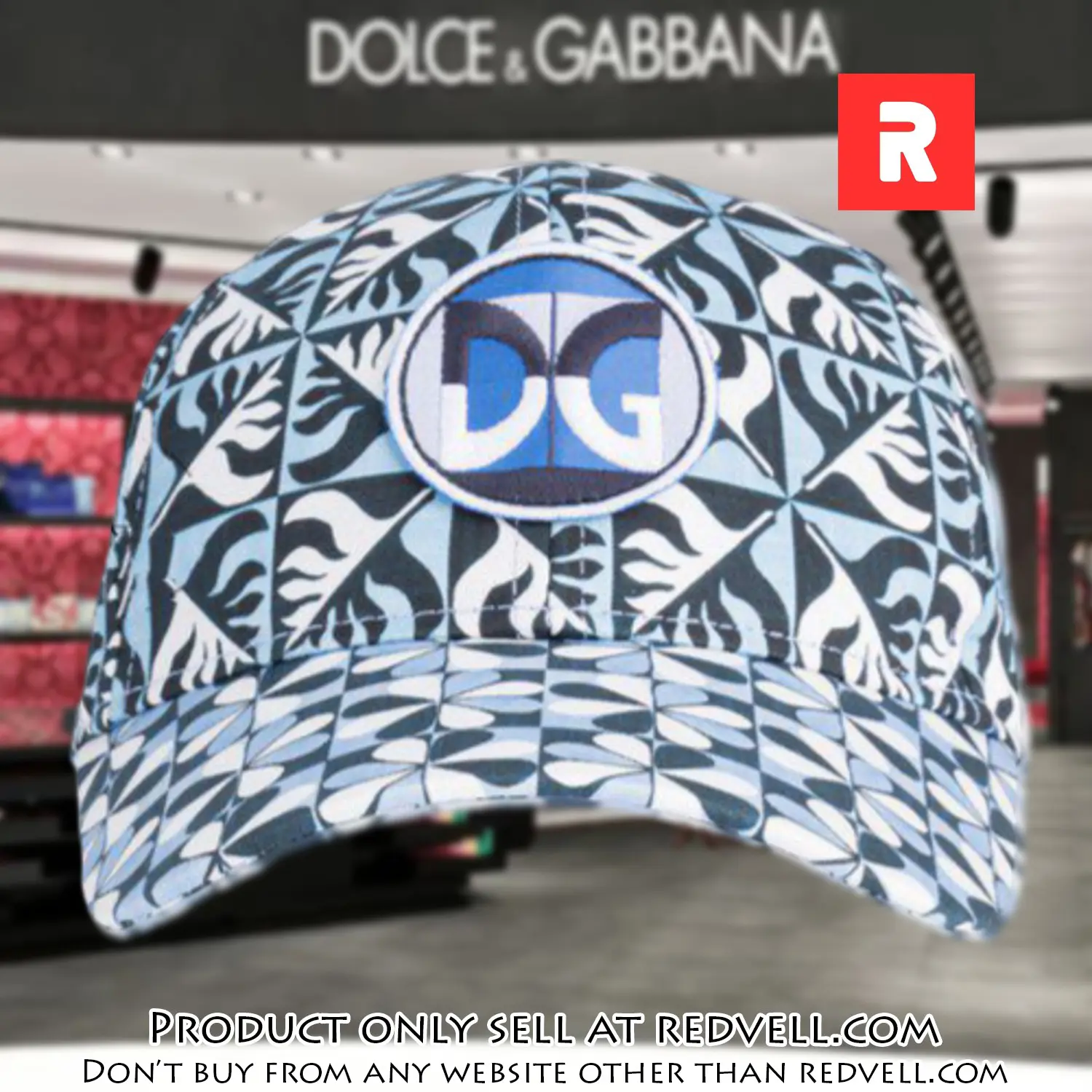 Dolce & gabbana luxury cap print 3d trending cap ctc1088 rv4036241